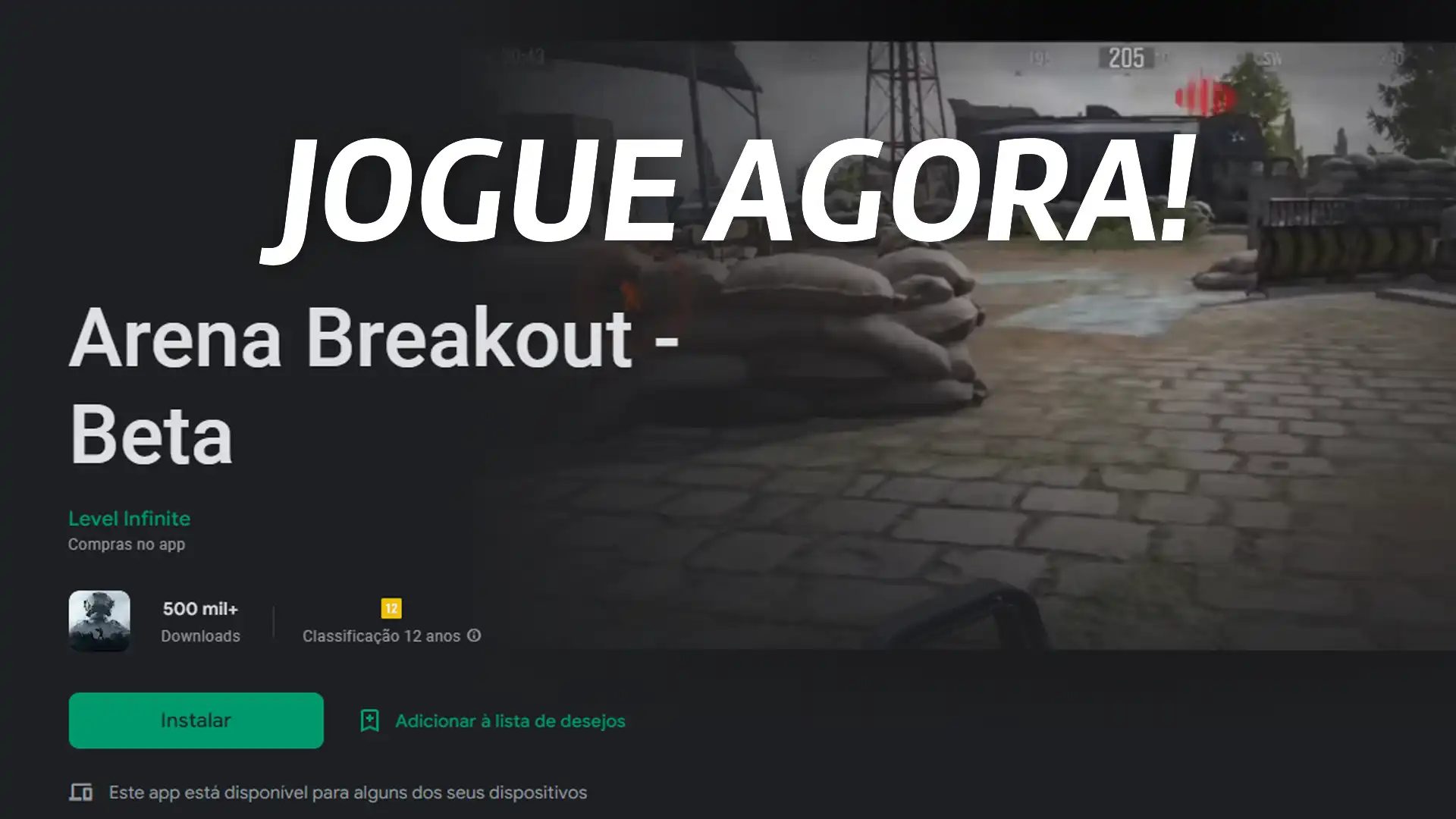 Arena Breakout - Lançamento do Beta Global
