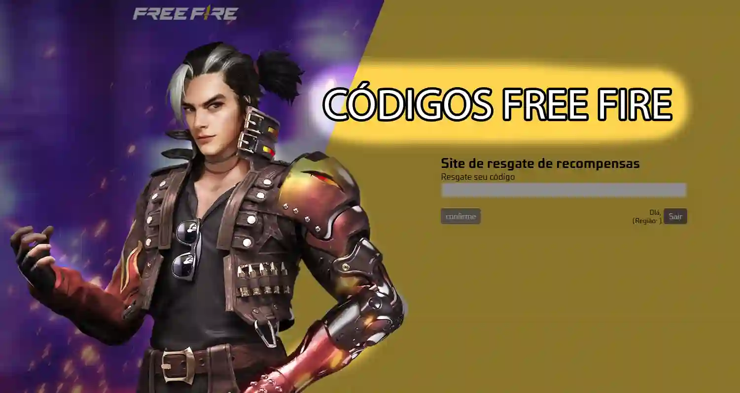 Como resgatar códigos no Free Fire