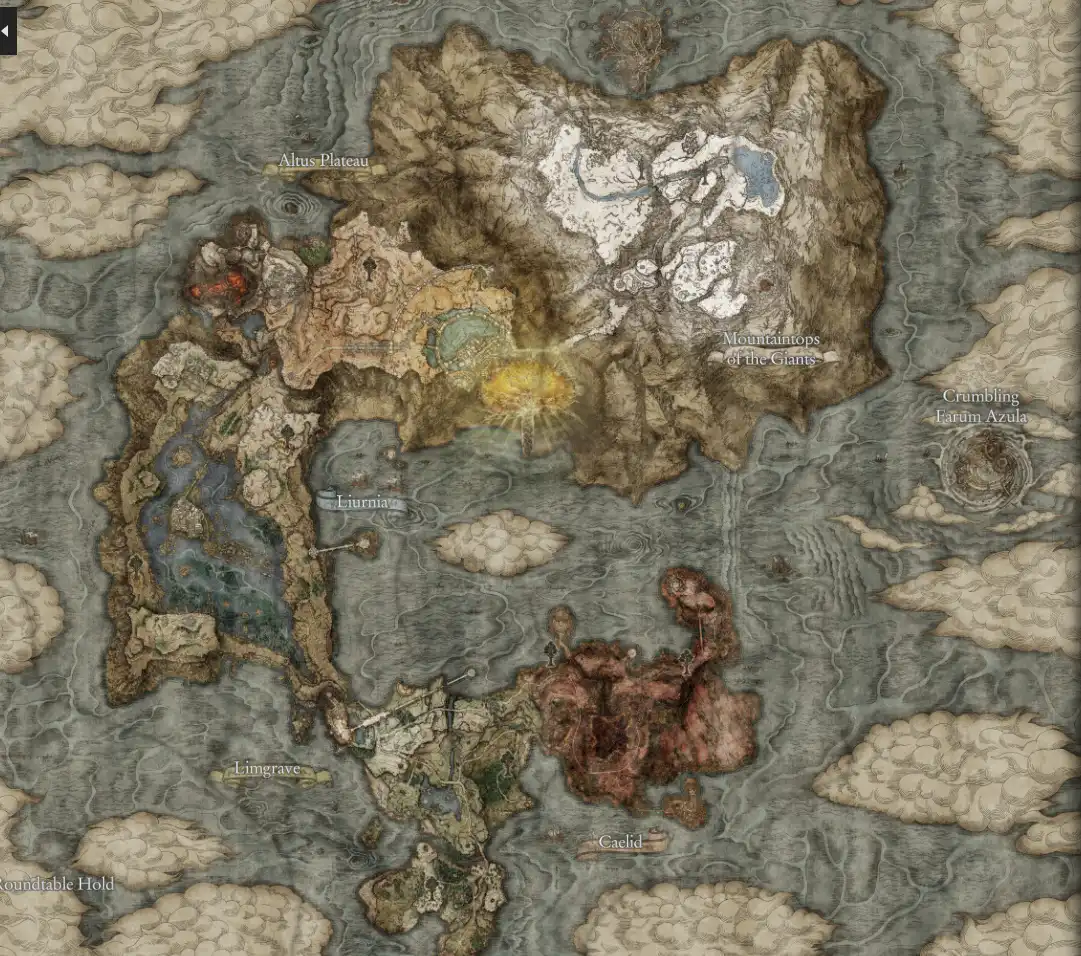 Mapa - Elden Ring